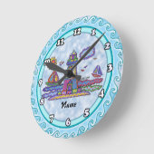 Horloge Ronde Phare de Patch (Angle)