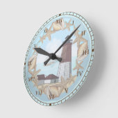 Horloge Ronde Phare de Point Judith (Angle)