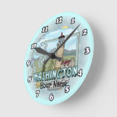 Horloge Ronde Phare de Washington (Angle)