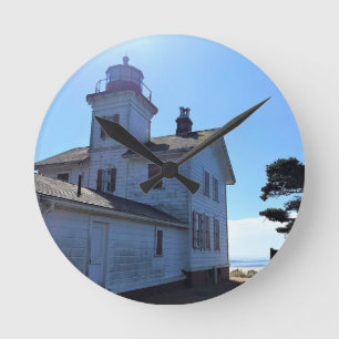 Horloge Ronde Phare de Yaquina Bay, Newport, Oregon