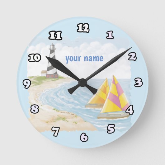 Horloge Ronde Phare Light One (Recto)