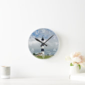 Horloge Ronde Phare OBX (Maison)