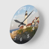Horloge Ronde Phare principal de Portland (Angle)