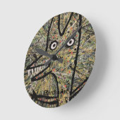 Horloge Ronde Phares d'horloge de BardinArt "pas " (Angle)