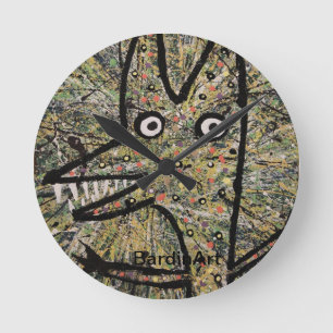 Horloge Ronde Phares d'horloge de BardinArt "pas "