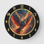 Horloge Ronde Phénix ascendant (Recto)