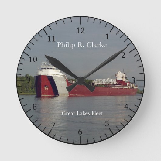 Horloge Ronde Philip R. Clarke (Recto)