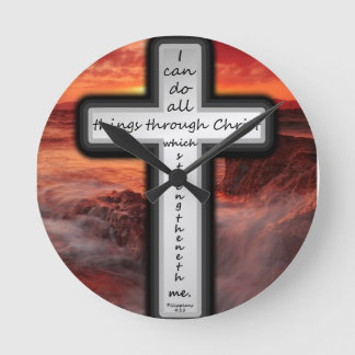 Horloge Ronde Philippians 4:13