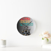 Horloge Ronde Philly Dawgs Forever Wall Clock – Philly Pride (Maison)
