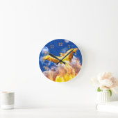 Horloge Ronde Phoenix Oiseau S'ÉLÈVE AU-DESSUS DE VOS PROBLÈMES (Maison)