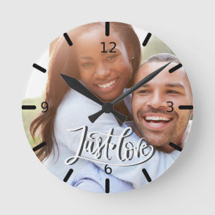Horloge Ronde Photo de Custom