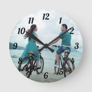Horloge Ronde Photo personnalisée