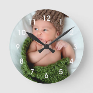 Horloge Ronde Photo personnelle Make It Yourself