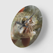 Horloge Ronde Photo Rainbow Trump (Angle)