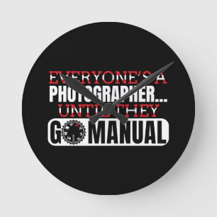 Horloge Ronde Photographie - Aller Manuel Paramètres de caméra C