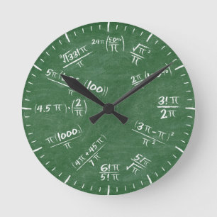 Horloge Ronde Pi
