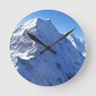 Horloge Ronde Pic Mont Cook (Aoraki), Nouvelle-Zélande