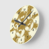Horloge Ronde Pic musical (Angle)