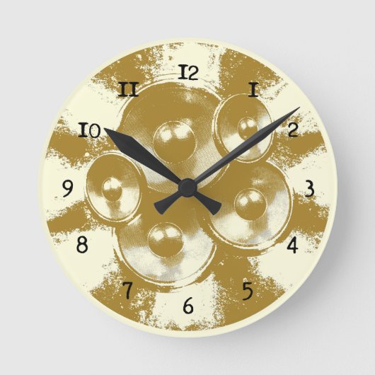 Horloge Ronde Pic musical (Recto)