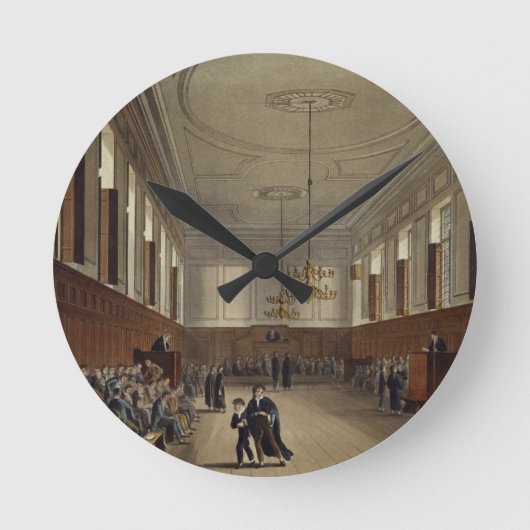 Horloge Ronde Pièce d'école d'Eton, de la "histoire de (Recto)