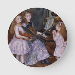 Horloge Ronde Pierre un Renoir   les filles de Catulle Mendes