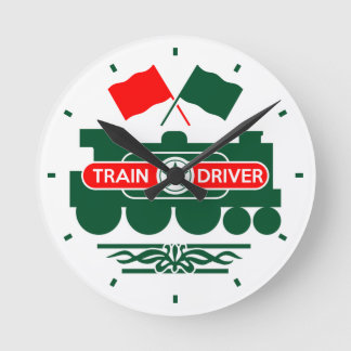Horloge Ronde Pilote de train