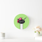 Horloge Ronde Piment (Maison)