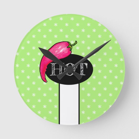 Horloge Ronde Piment (Recto)