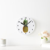 Horloge Ronde Pineapple print wall clock (Maison)