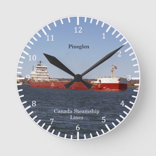 Horloge Ronde Pineglen (Recto)