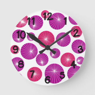 Horloge Ronde Pingouins