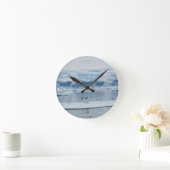 Horloge Ronde Pingouins sur un iceberg (Maison)