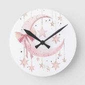 Horloge Ronde Pink Coquette  (Recto)