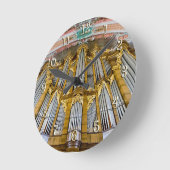 Horloge Ronde Pipe organe wall clock (Angle)