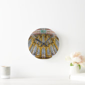 Horloge Ronde Pipe organe wall clock (Maison)