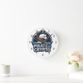 Horloge Ronde Pirate de Crypto (Maison)
