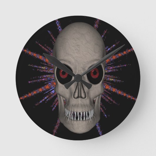 Horloge Ronde Pirate spatiale (Recto)
