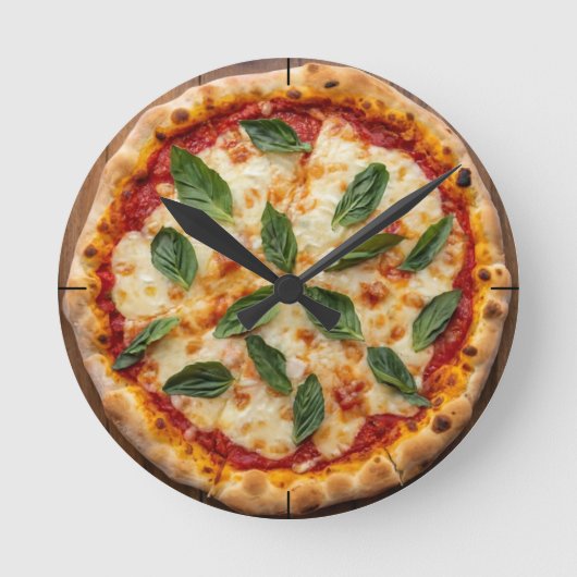 Horloge Ronde Pizza (Recto)