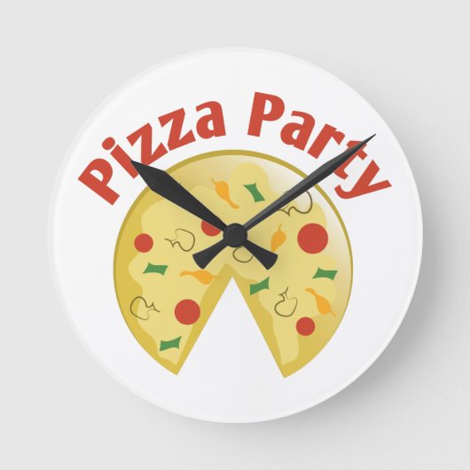 Horloge Ronde Pizza (Recto)