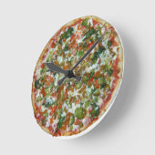 Horloge Ronde pizza (Angle)