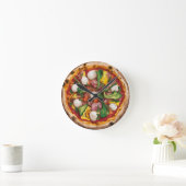 Horloge Ronde Pizza Fugazza (Maison)