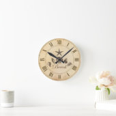 Horloge Ronde Plage (Maison)