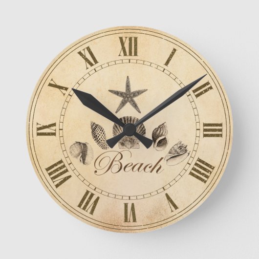 Horloge Ronde Plage (Recto)