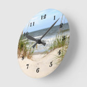 Horloge Ronde Plage (Angle)