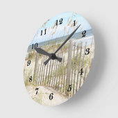 Horloge Ronde Plage (Angle)