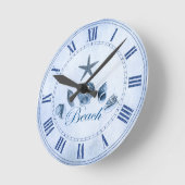 Horloge Ronde Plage (Angle)