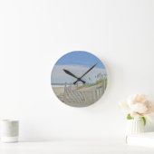 Horloge Ronde plage isolée (Maison)