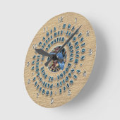 Horloge Ronde Plages de la côte ouest de Floride (Angle)