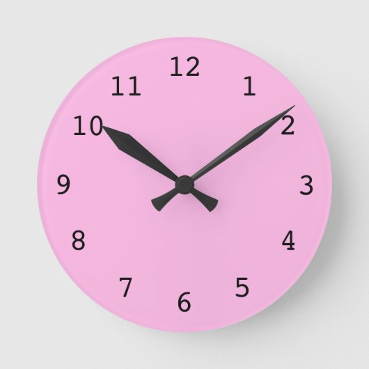 Horloge Ronde Plain (Recto)
