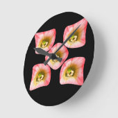 Horloge Ronde Plaisir floral (Angle)